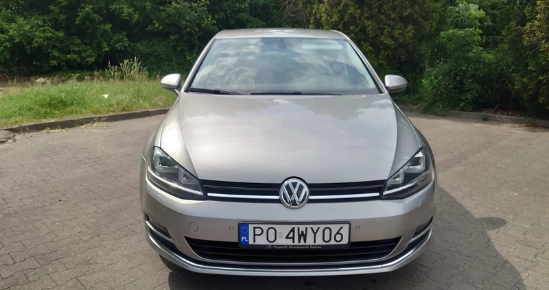 Volkswagen Golf cena 53000 przebieg: 95297, rok produkcji 2013 z Poznań małe 379